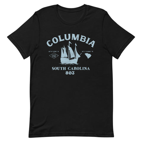 COLUMBIA YACHT CLUB Short-Sleeve Unisex T-Shirt