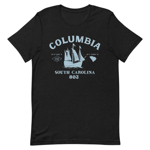 COLUMBIA YACHT CLUB Short-Sleeve Unisex T-Shirt
