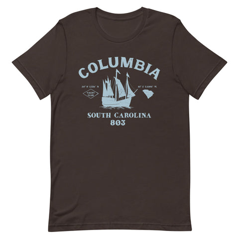 COLUMBIA YACHT CLUB Short-Sleeve Unisex T-Shirt