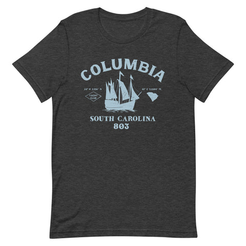 COLUMBIA YACHT CLUB Short-Sleeve Unisex T-Shirt