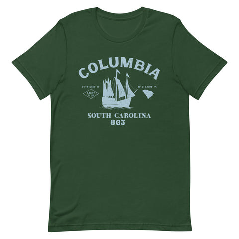 COLUMBIA YACHT CLUB Short-Sleeve Unisex T-Shirt