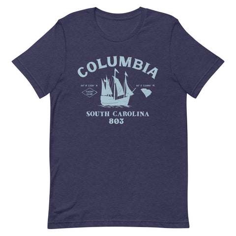 COLUMBIA YACHT CLUB Short-Sleeve Unisex T-Shirt
