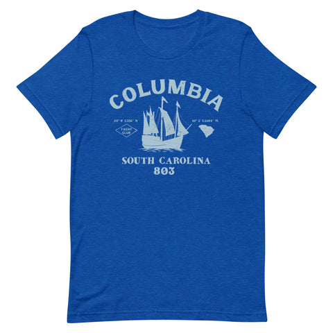 COLUMBIA YACHT CLUB Short-Sleeve Unisex T-Shirt