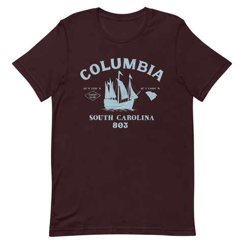 COLUMBIA YACHT CLUB Short-Sleeve Unisex T-Shirt