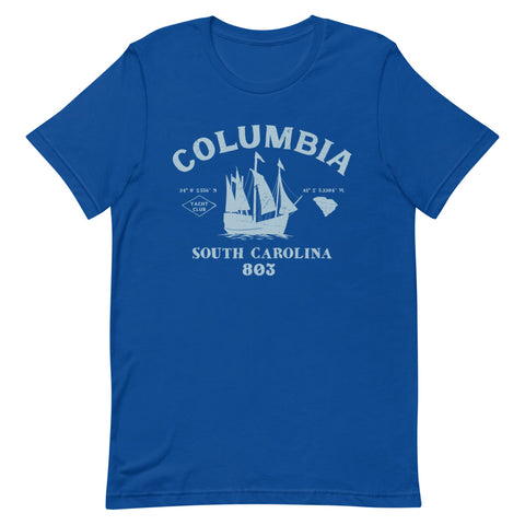 COLUMBIA YACHT CLUB Short-Sleeve Unisex T-Shirt