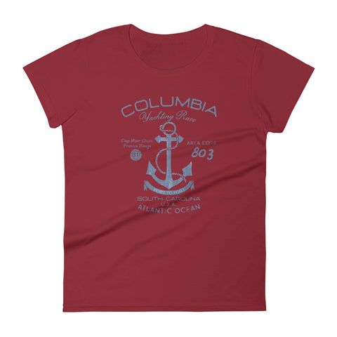 COLUMBIA SC YACHTING Women's short sleeve t-shirt